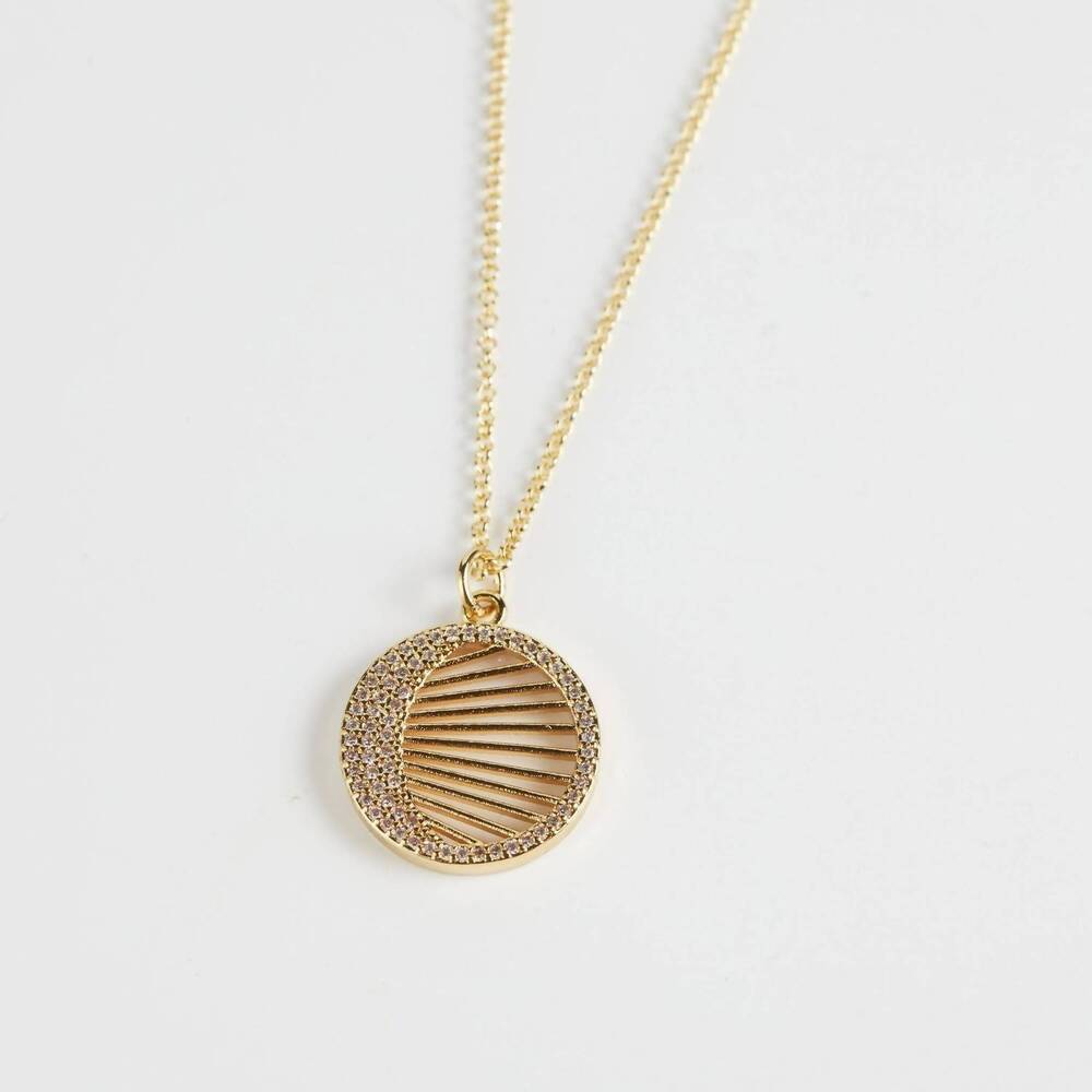 NEW TRAMPS+THIEVES women's matti necklace in gold